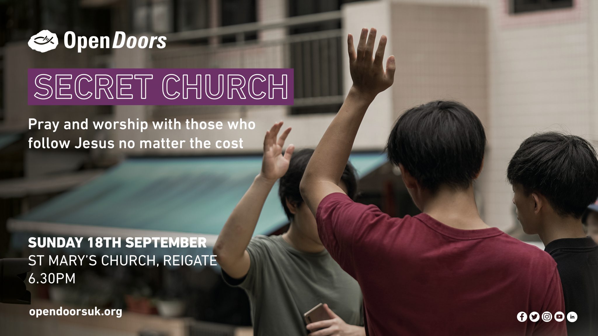 Secret Church St Mary's Church, Reigate